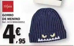 E.Leclerc gorro de menino tisfaia promoção