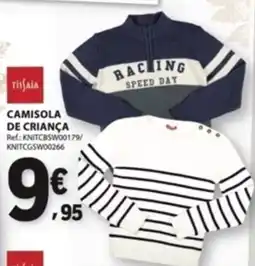 E.Leclerc Camisola de criança tilsaia promoção