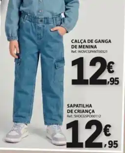 E.Leclerc Calça de ganga de menina promoção