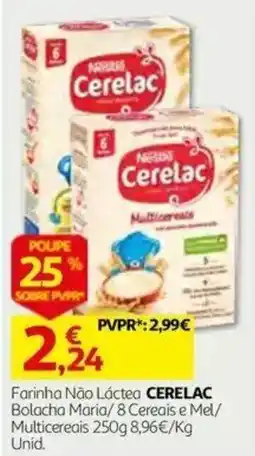 Auchan Farinha Não Láctea CERELAC promoção