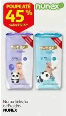 Auchan Numa Seleção de Fraldas Nunex promoção