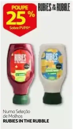 Auchan rubies in the rubble numa seleção de molhos promoção