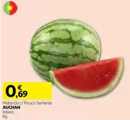 Auchan Melancia c/ Pouca Semente Auchan promoção