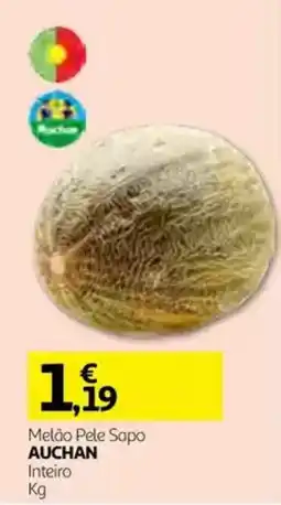 Auchan Melão Pele Sapo Auchan promoção