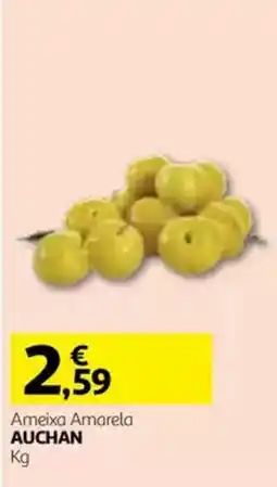 Auchan Ameixa amarela auchan promoção