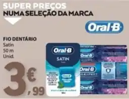 E.Leclerc Fio dentário oral-b satin promoção