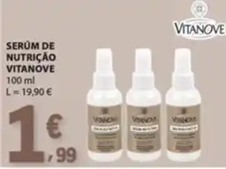 E.Leclerc Serum de nutricao vitanove promoção