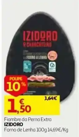 Auchan Fiambre da Perna Extra Izidoro promoção