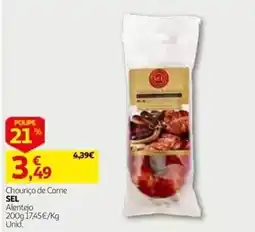 Auchan Chouriço de Carne Sel promoção