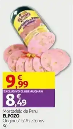 Auchan mortadela de peru elpozo promoção