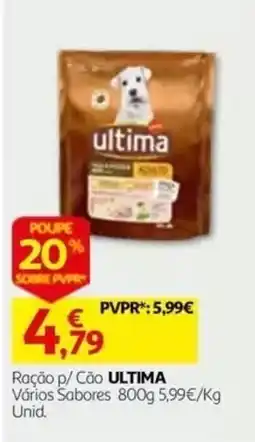 Auchan Ração p/ Cão ultima promoção