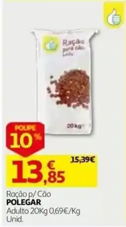 Auchan Ração p/ Cão Polegar promoção