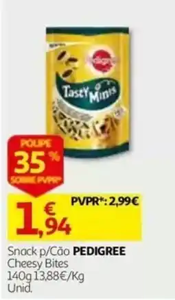 Auchan Snack p/Cão PEDIGREE promoção