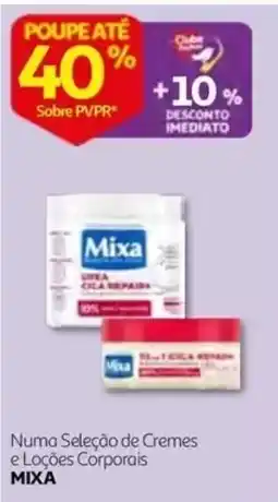 Auchan cremes e loções corporais mixa promoção