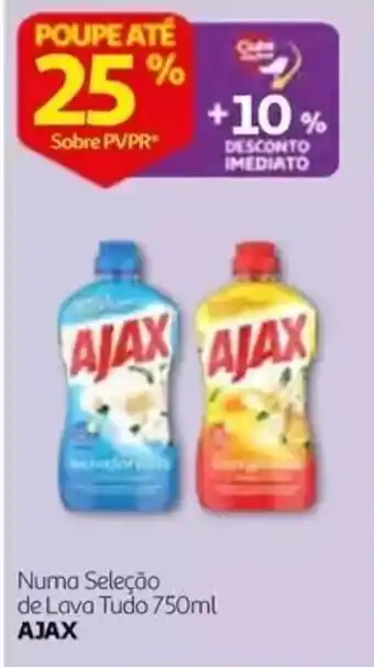 Auchan Lava Tudo Ajax promoção