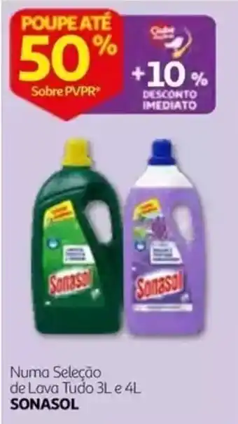 Auchan Lava Tudo Sonasol promoção