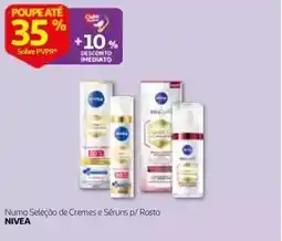 Auchan Numa Seleção de Cremes e Séruns p/ Rosto NIVEA promoção