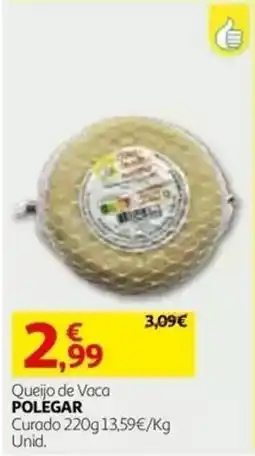 Auchan Queijo de Vaca Polegar promoção