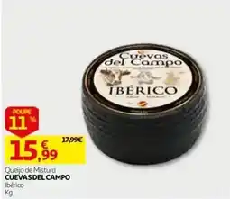 Auchan Queijo de Mistura Cuevas Del Campo Ibérico promoção