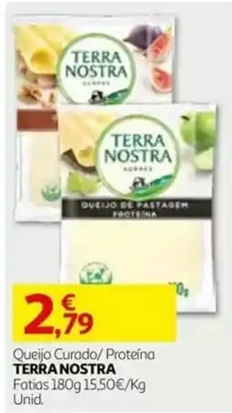 Auchan Queijo Curado/ Proteína TERRA NOSTRA promoção