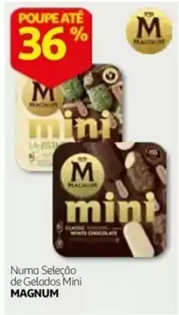 Auchan Numa Seleção de Gelados Mini Magnum promoção