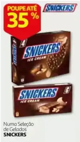 Auchan snickers ice cream promoção