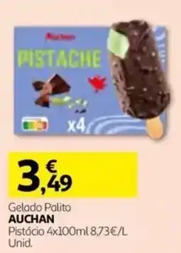 Auchan Gelado Palito Auchan Pistácio promoção