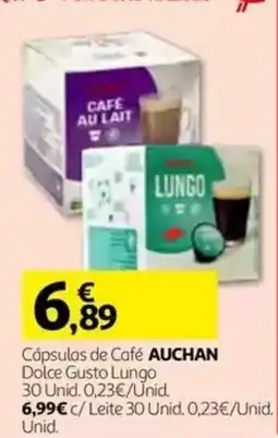 Auchan Cápsulas de Café Auchan promoção
