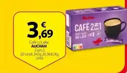 Auchan Café c/ Leite Auchan promoção