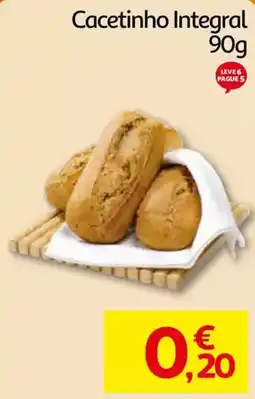 Auchan Cacetinho Integral promoção