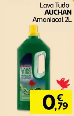 Auchan lava tudo auchan amoniacal classico promoção