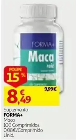Auchan Forma+ Maca raiz promoção
