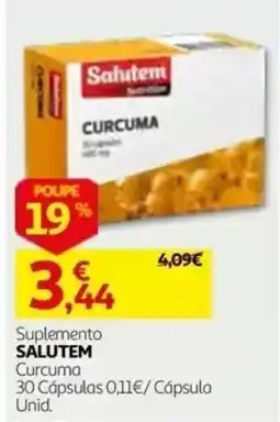Auchan Suplemento Salutem Curcuma promoção