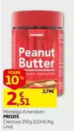 Auchan Peanut Butter Prozis promoção