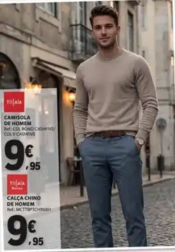 E.Leclerc Tisjaia camisola de homem promoção