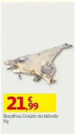 Auchan Bacalhau Graúdo da Islândia promoção