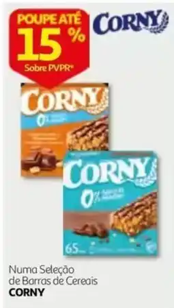 Auchan Numa Seleção de Barras de Cereais Corny promoção