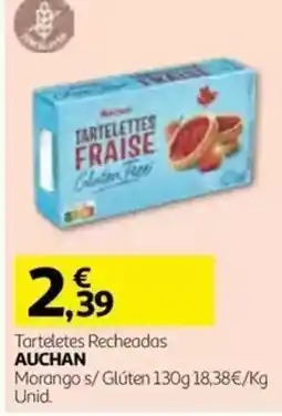Auchan Tarteletes recheadas auchan promoção