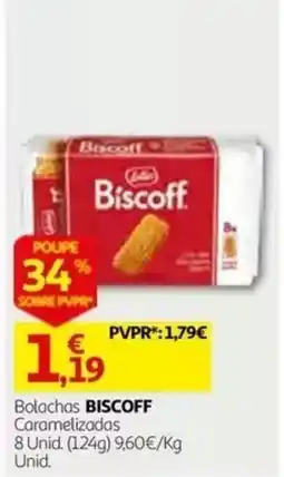 Auchan Biscoff bolachas caramelizadas promoção