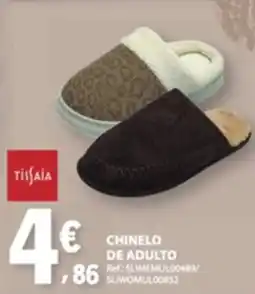 E.Leclerc Tisfaia chinelo de adulto promoção