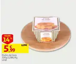 Auchan Pudim de Ovos promoção