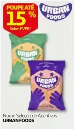 Auchan numa seleção de aperitivos urban foods promoção
