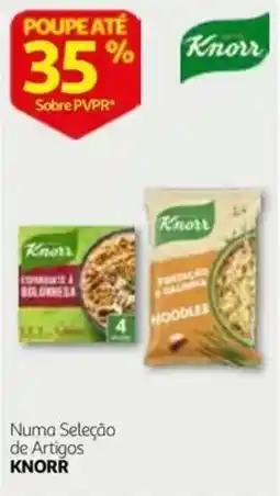 Auchan Knorr esparguete à bolonhesa promoção