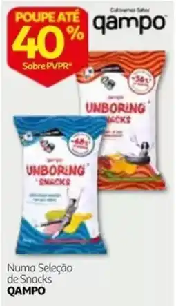 Auchan Numa Seleção de Snacks QAMPO promoção