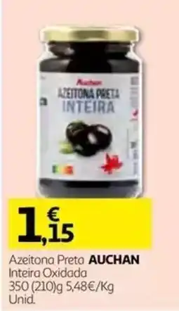 Auchan Azeitona Preta Inteira Auchan promoção