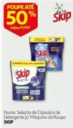 Auchan Cápsulas de Detergente p/ Máquina de Roupa Skip promoção