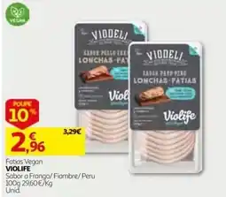 Auchan Fatias vegan violife promoção