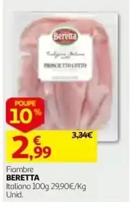 Auchan Fiambre beretta promoção