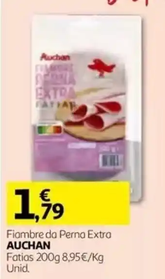 Auchan Fiambre da Perna Extra Auchan promoção