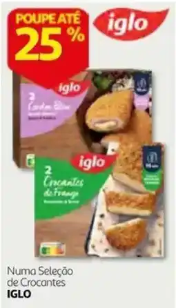 Auchan Numa Seleção de Crocantes iglo promoção